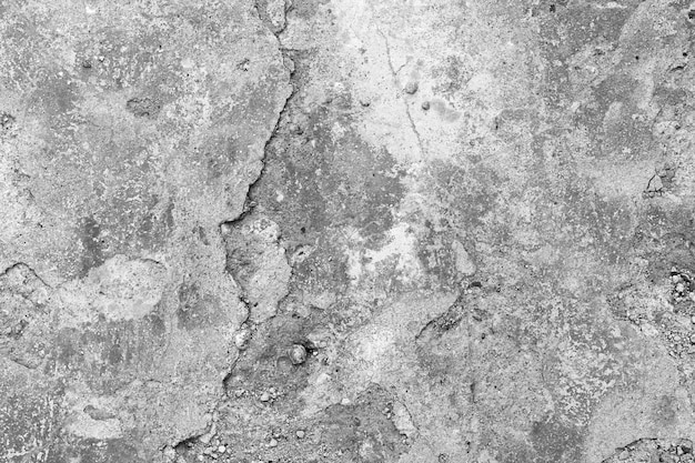 古い汚れたテクスチャ、灰色のコンクリートの壁の背景。