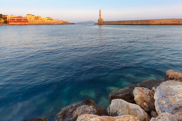 Old harbour, Chania, Crete, Greece