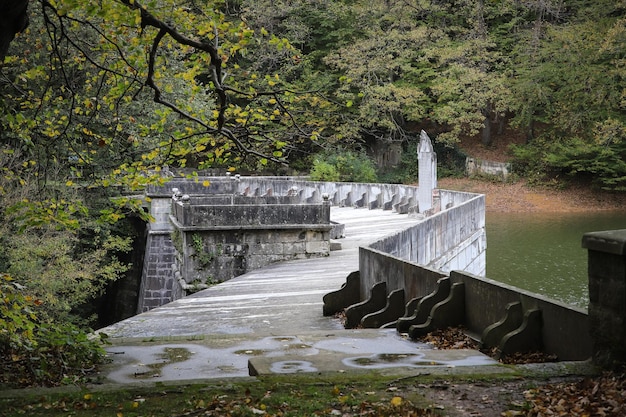 Old and historic dam