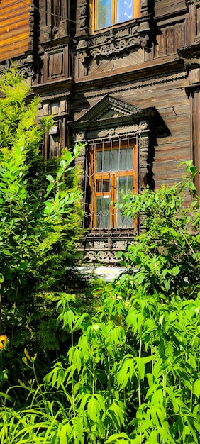ニジニノヴゴロドの古い歴史的家屋