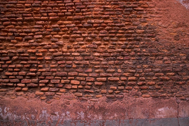 오래 된 역사적 건물 벽돌 벽 그루지 패턴 질감을 배경 벽지로 사용할 수 있습니다.