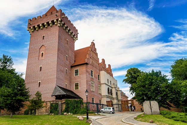 Старый исторический королевский замок в Познани