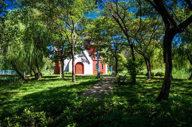 Old house building