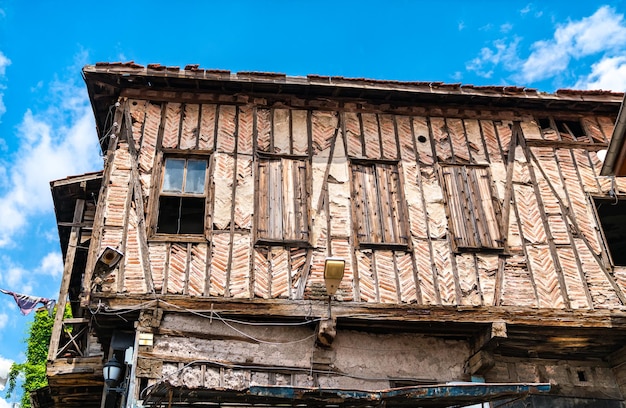 Old house in the historic centre of ankara turkey