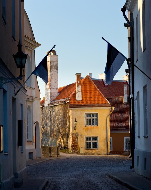 Old house in Toompea in Tallinn