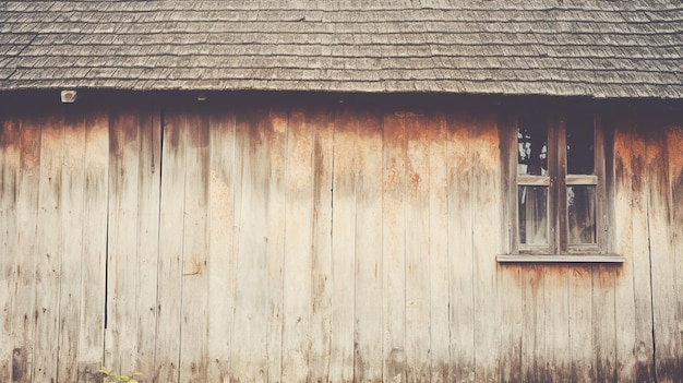 Old house wall The color tone is film style for abstrace background or old background Generative Ai