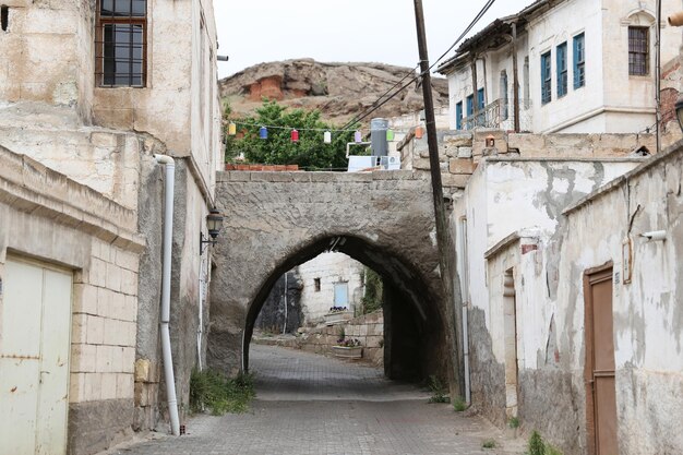 Avanos Town Turkey의 오래된 집들