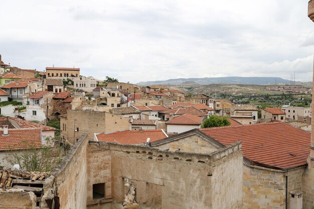 Photo old houses in avanos town turkey