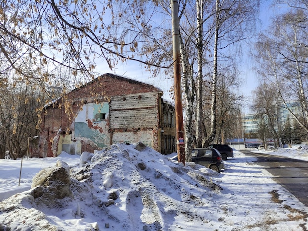 Old houses in Nizhny Novgorod