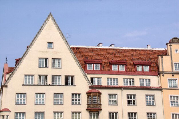 Old houses in Tallinn Estonia