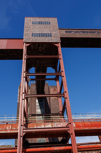 Photo old industrial buildings in the german ruhr aerea