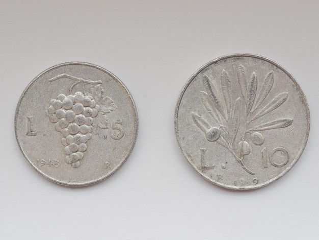 Old Italian coins