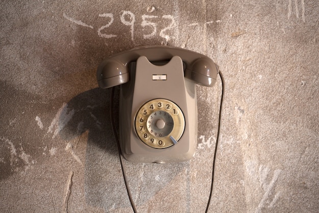 Old italian telephone