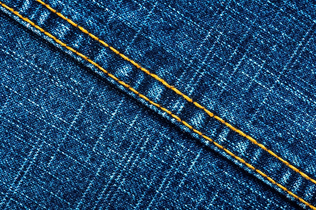 Old jeans Denim Selective focus