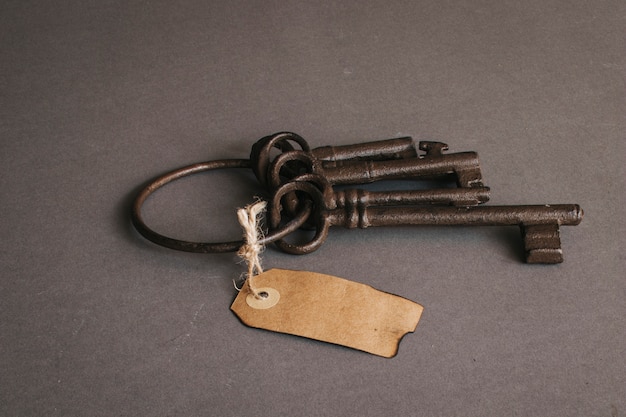 Photo old keys