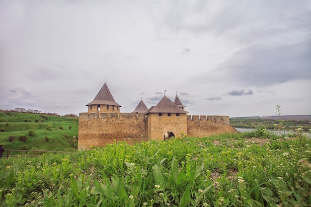 Old Khotyn Fortress in Ukraine