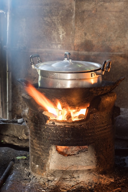 Vecchia cucina, cucina locale tailandia