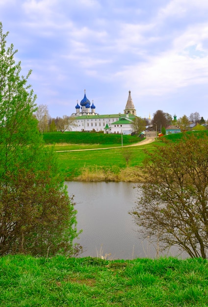 The old Kremlin on the river bank