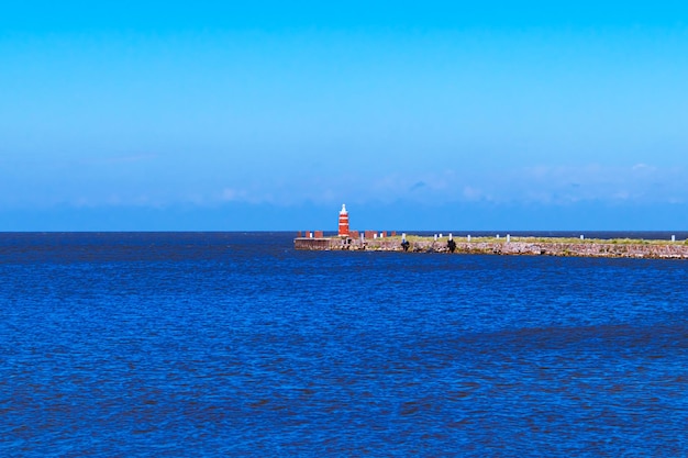 バルト海の古い灯台