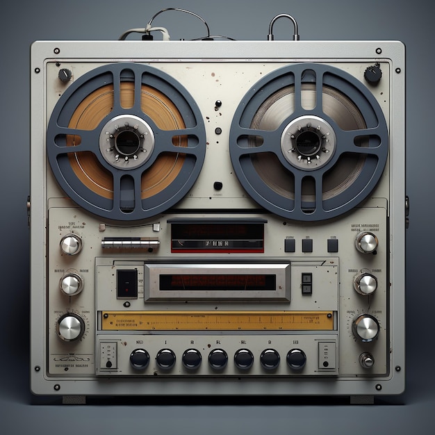 An old magnetic tape device