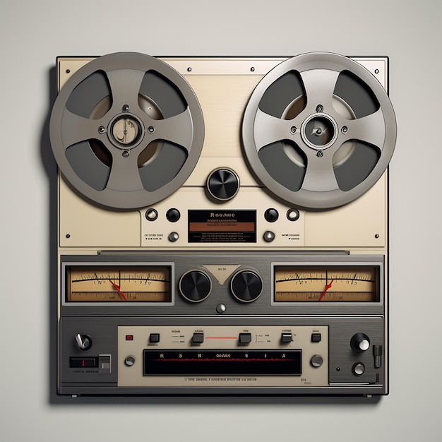 An old magnetic tape device