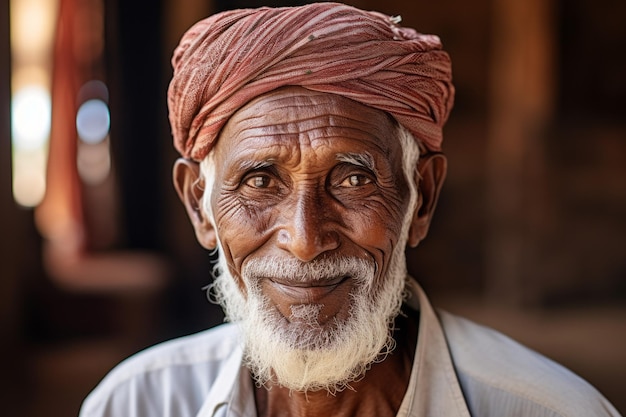 the old man heart warming smile