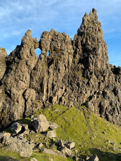 Photo old man of storr isle of skye