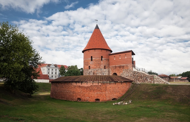 Старый средневековый замок в Каунасе