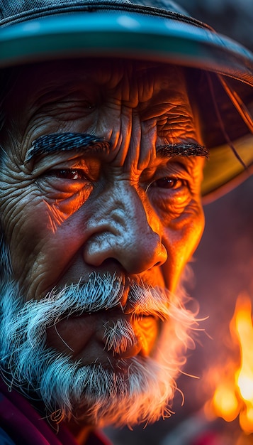 Old men Digital art