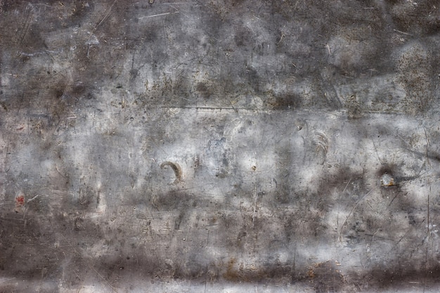 Photo old metal surface of stainless steel or aluminum as wallpaper