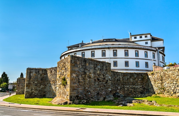 Vecchio ospedale militare in a coruna spagna