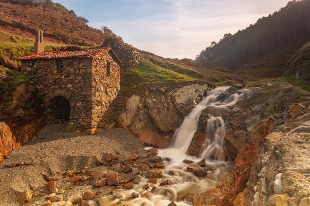 Old mills to process wheat in Spain.