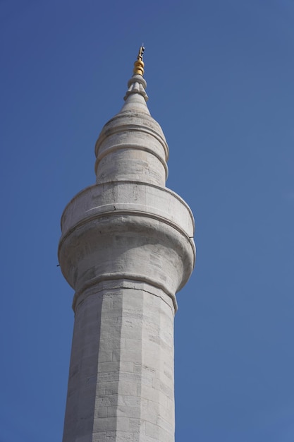 Old Minaret in Istanbul Turkiye