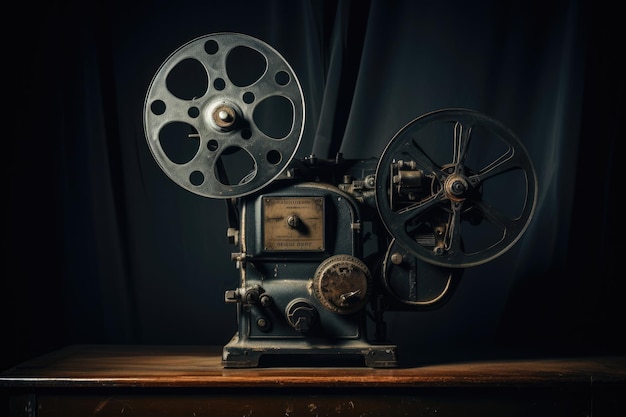 old movie projector