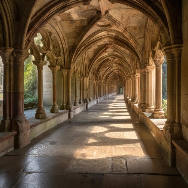 Photo an old mysterious crypt