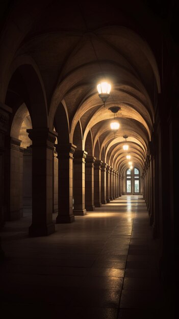 Photo an old mysterious crypt