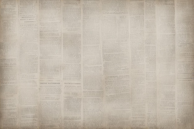 Photo old newspaper background light grunge paper texture blank textured pattern space for text