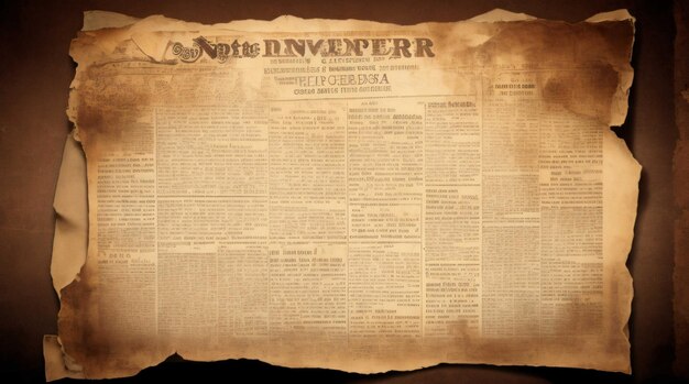 Old newspaper grunge vintage texture