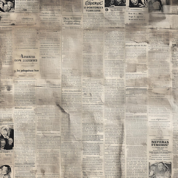 Old Newspaper Texture