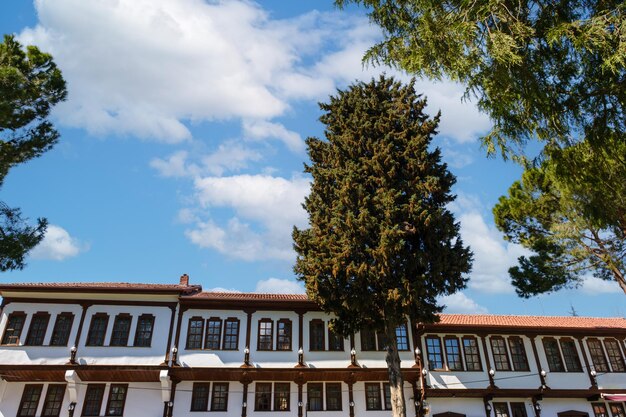 an old Ottoman house among the trees