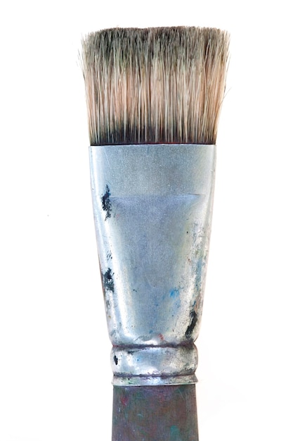 Old paint brushes