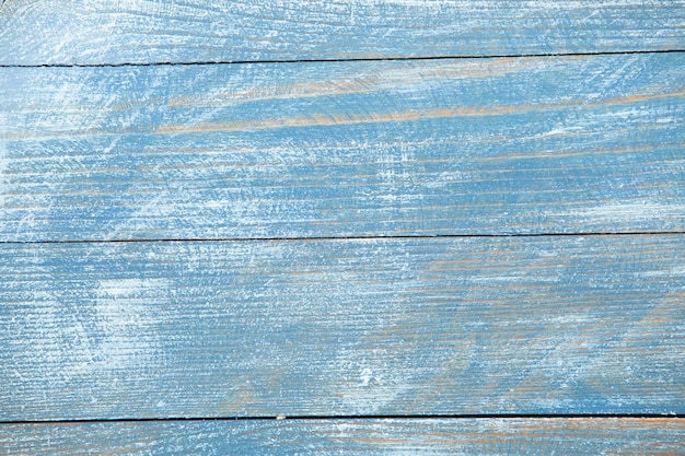 古い塗られた木製の壁青い抽象的な背景