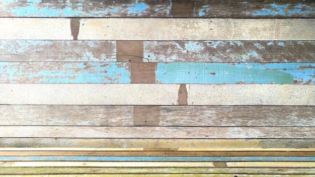 Old painted wooden background and texture