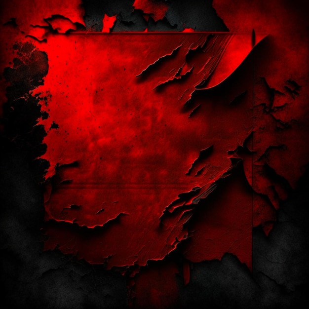 Старая бумажная текстура черная и кроваво-красный фон