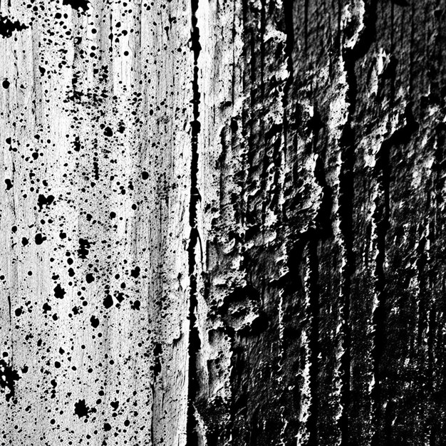 Old paper texture black and white rough scratch concrete wall abstract background