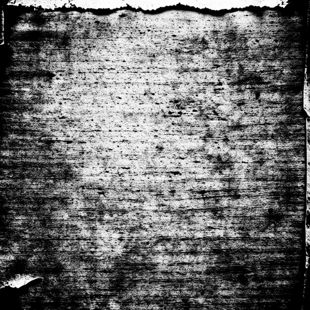 Photo old paper texture black and white rough scratch concrete wall abstract background