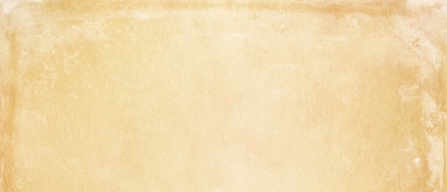 Old parchment paper. Horizontal banner texture wallpaper