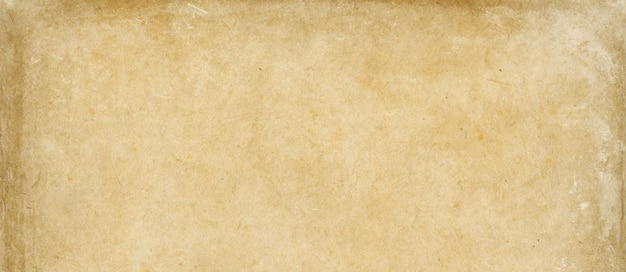 Old parchment paper. Horizontal banner texture wallpaper