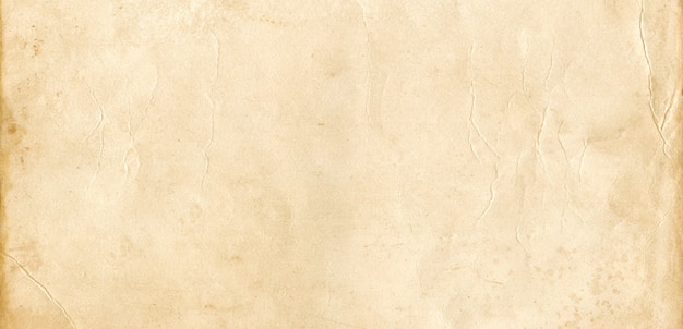 Old parchment paper texture background. Banner Vintage wallpaper