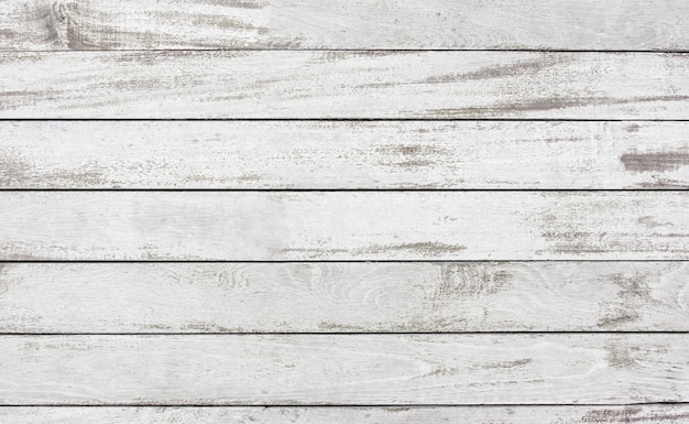 Old peel off wood plank white paint surface texture background